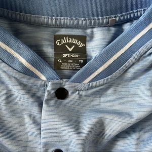Light blue Callaway golf shirt XL